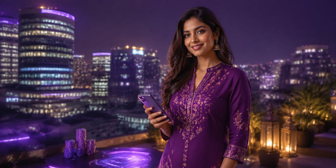 Mobile payment with India inspired clothing